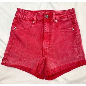 American Eagle Jean Shorts Stretch Pink